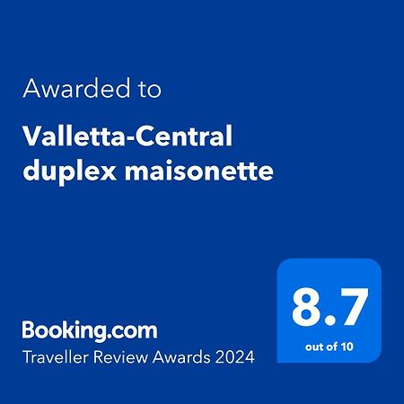 Valletta-Central Duplex Maisonette Экстерьер фото